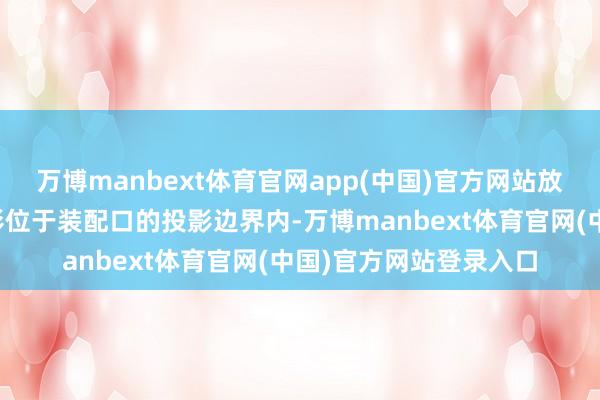 万博manbext体育官网app(中国)官方网站放胆组件在面板上的投影位于装配口的投影边界内-万博manbext体育官网(中国)官方网站登录入口